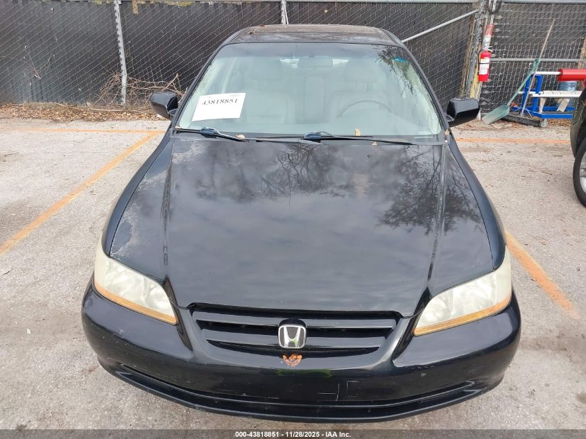 2001 Honda Accord 3.0 Ex VIN: 1HGCG16581A086205 Lot: 43818851