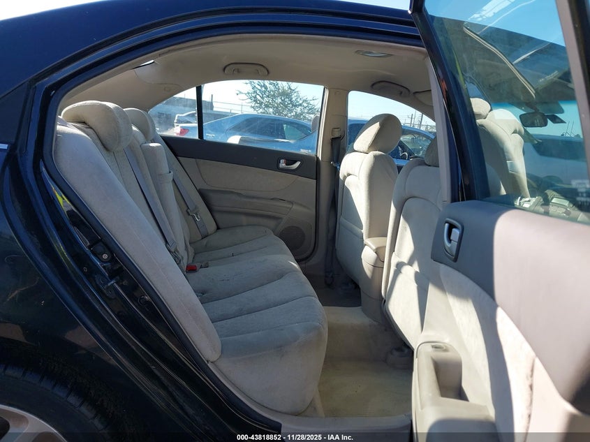 2007 Hyundai Sonata Limited/Se V6 VIN: 5NPEU46F97H287929 Lot: 43818852