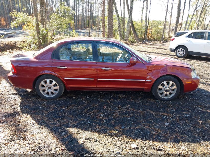 2006 Kia Optima Ex V6/Lx V6 VIN: KNAGD128465446723 Lot: 43818862