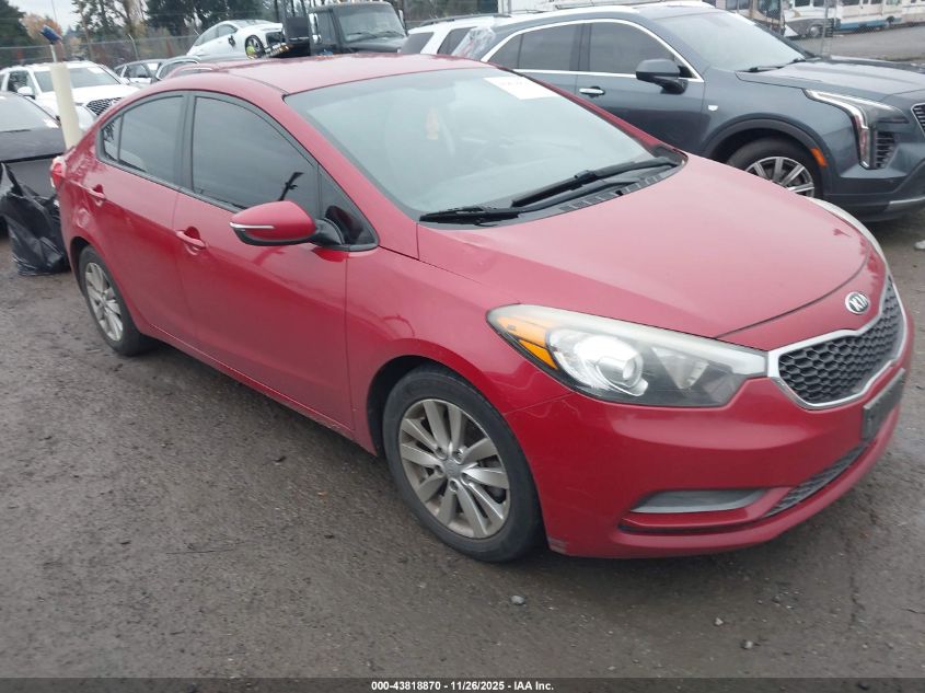 KIA FORTE LX