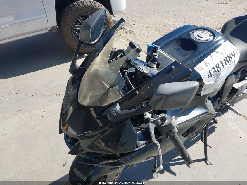 2022 Yamaha Yzfr7 VIN: JYARM38Y1NA000500 Lot: 43818891