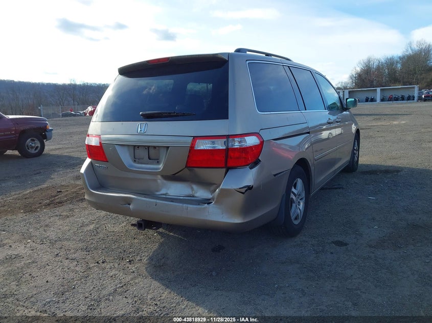 2006 Honda Odyssey Ex-L VIN: 5FNRL38756B424074 Lot: 43818929