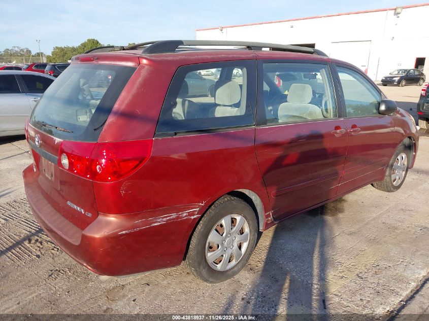 2006 Toyota Sienna Ce VIN: 5TDZA23C56S543372 Lot: 43818937