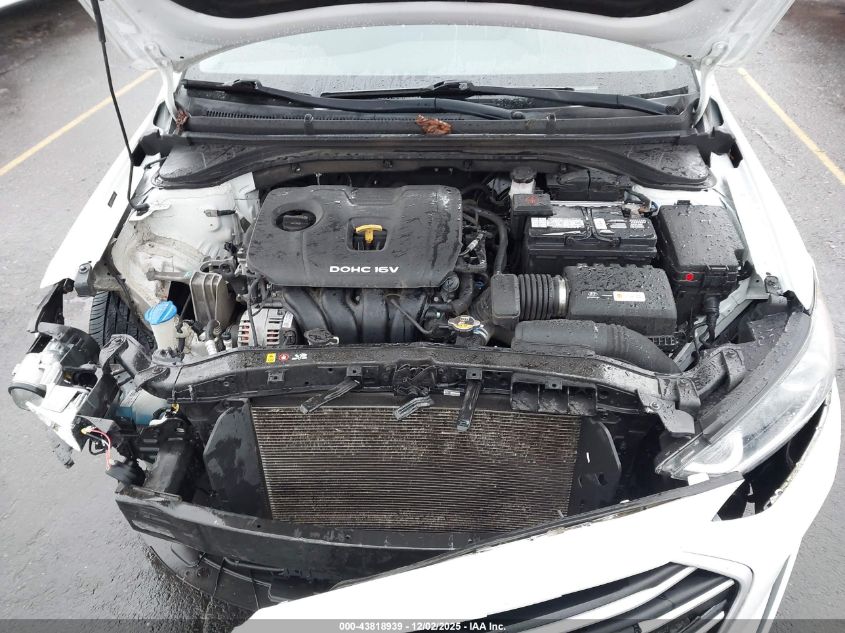 2018 Hyundai Elantra Sel VIN: 5NPD84LF5JH399445 Lot: 43818939