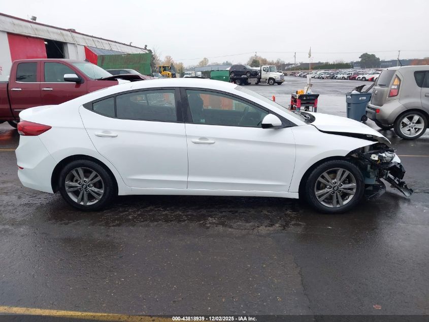 2018 Hyundai Elantra Sel VIN: 5NPD84LF5JH399445 Lot: 43818939