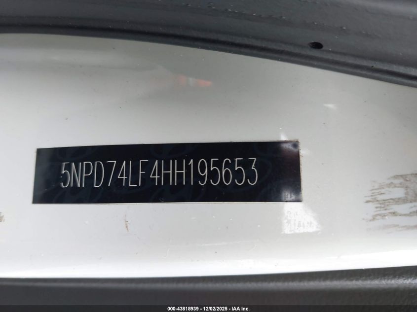 2018 Hyundai Elantra Sel VIN: 5NPD84LF5JH399445 Lot: 43818939