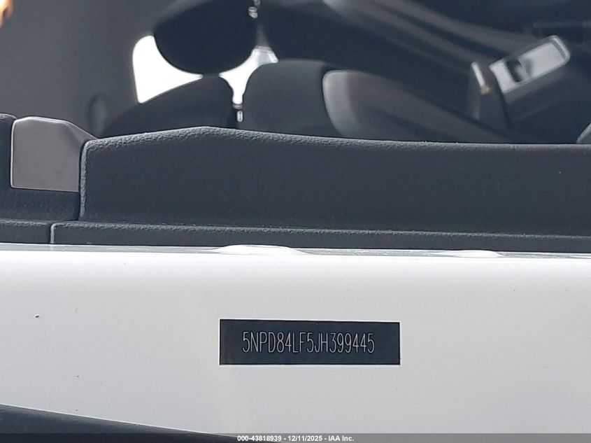 2018 Hyundai Elantra Sel VIN: 5NPD84LF5JH399445 Lot: 43818939