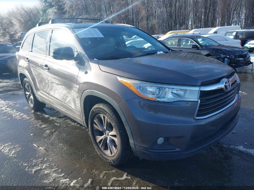 TOYOTA HIGHLANDER XLE V6