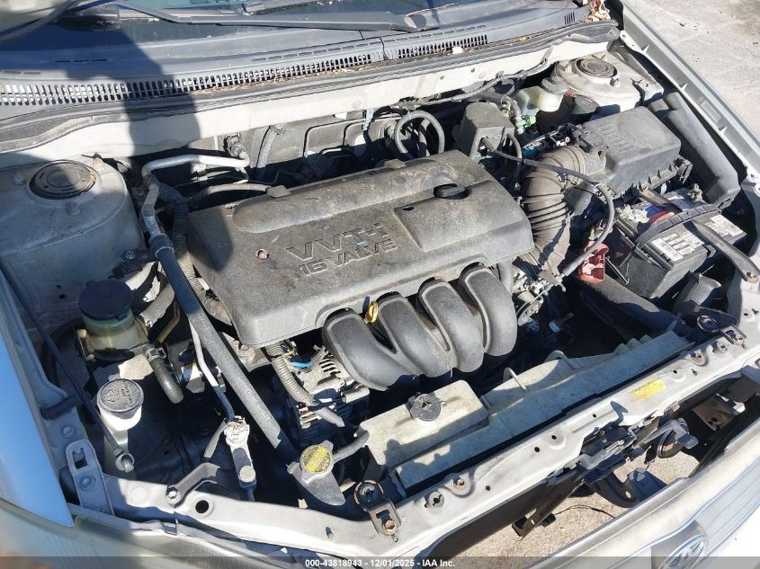 2003 Toyota Corolla Le VIN: JTDBR32E730040301 Lot: 43818943