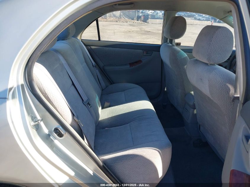 2003 Toyota Corolla Le VIN: JTDBR32E730040301 Lot: 43818943