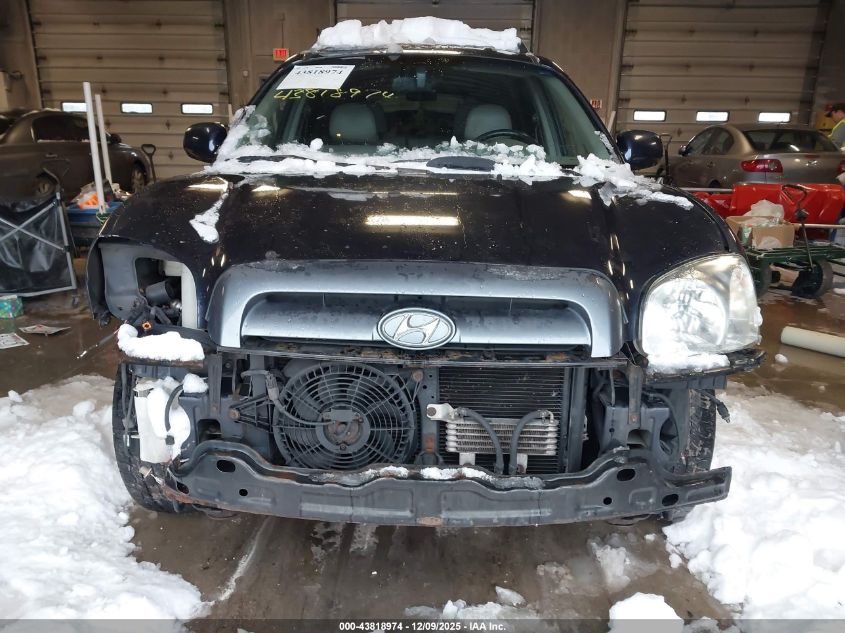 2005 Hyundai Santa Fe Gls/Lx VIN: KM8SC73E55U870659 Lot: 43818974