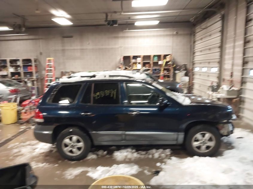 2005 Hyundai Santa Fe Gls/Lx VIN: KM8SC73E55U870659 Lot: 43818974