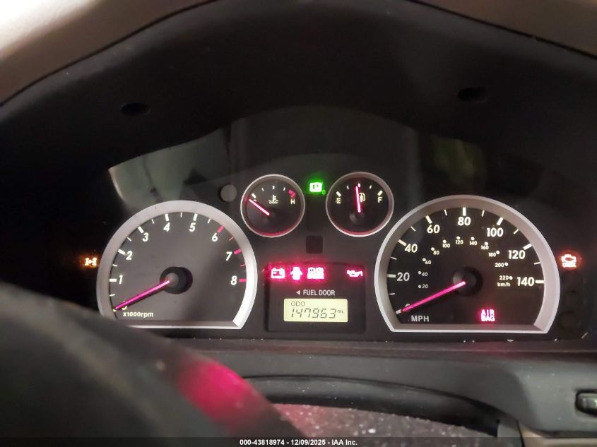 2005 Hyundai Santa Fe Gls/Lx VIN: KM8SC73E55U870659 Lot: 43818974