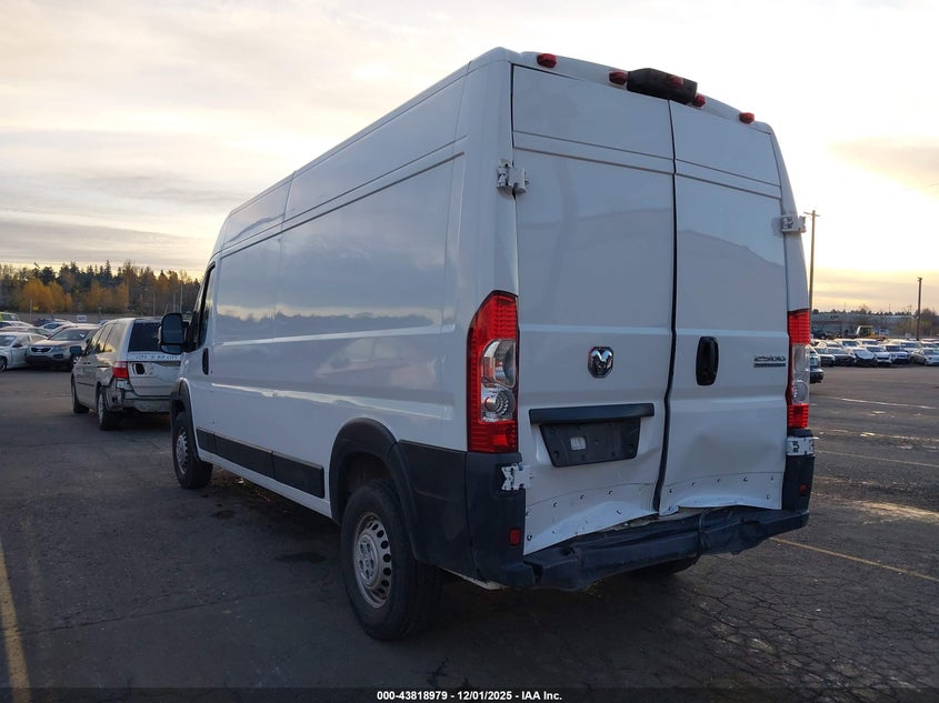 2024 RAM PROMASTER 2500 3.6L V-6 DOHC, VVT, (VIN: 3C6LRVDG3RE139980