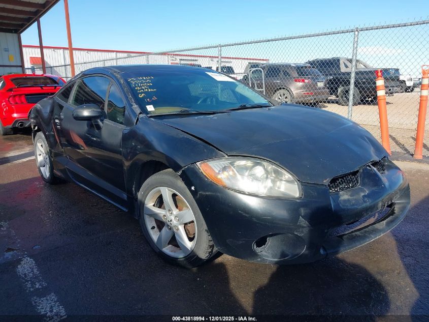 2007 Mitsubishi Eclipse Gt VIN: 4A3AK34T47E041083 Lot: 43818994