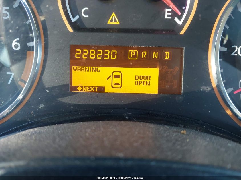 2013 Nissan Armada Sl VIN: 5N1BA0ND3DN602915 Lot: 43819009