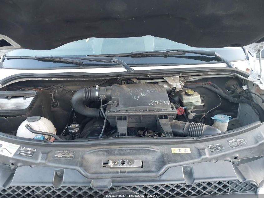 2012 Mercedes-Benz Sprinter 2500 High Roof VIN: WD3PE8CB3C5683440 Lot: 43819037