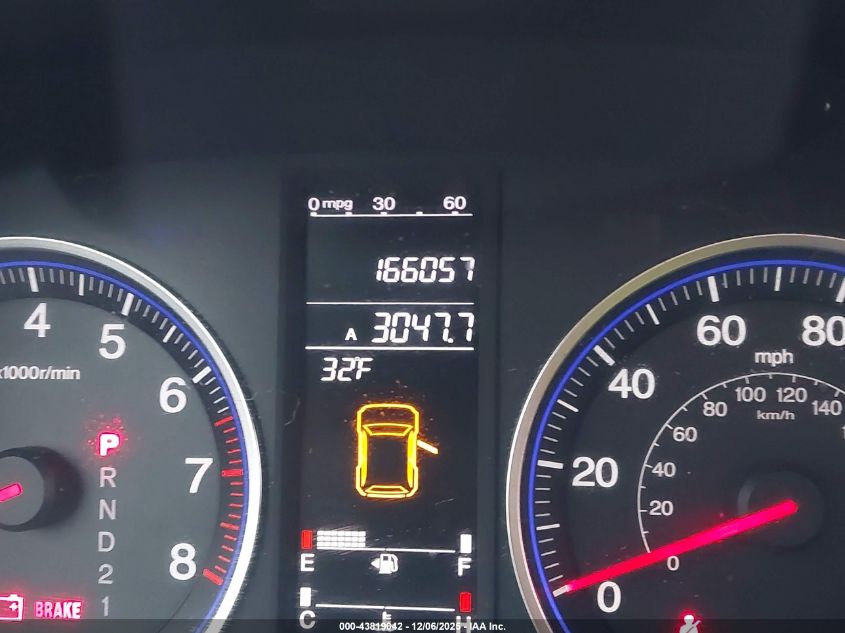 2008 Honda Cr-V Ex-L VIN: JHLRE48738C043715 Lot: 43819042