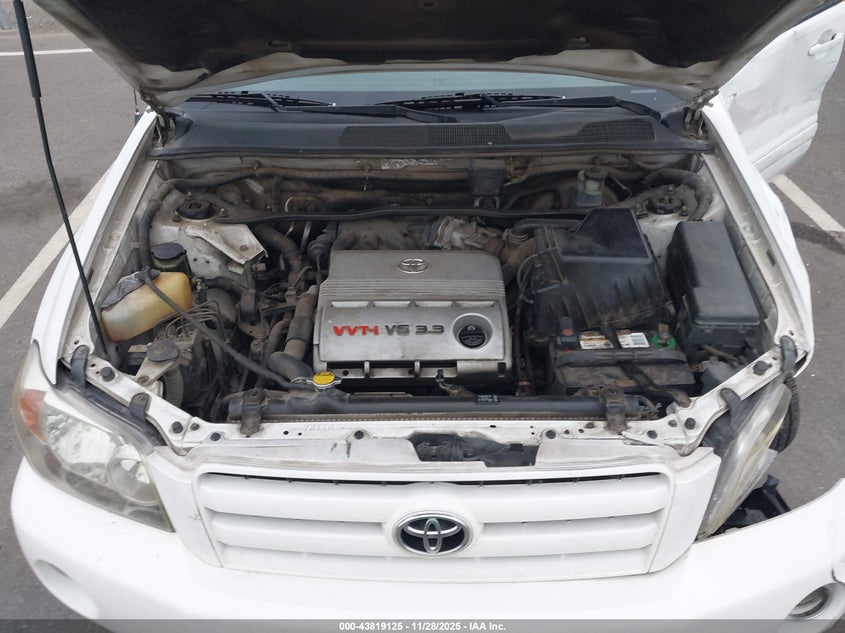 2007 Toyota Highlander 3Rd Row VIN: JTEDP21A070133296 Lot: 43819125