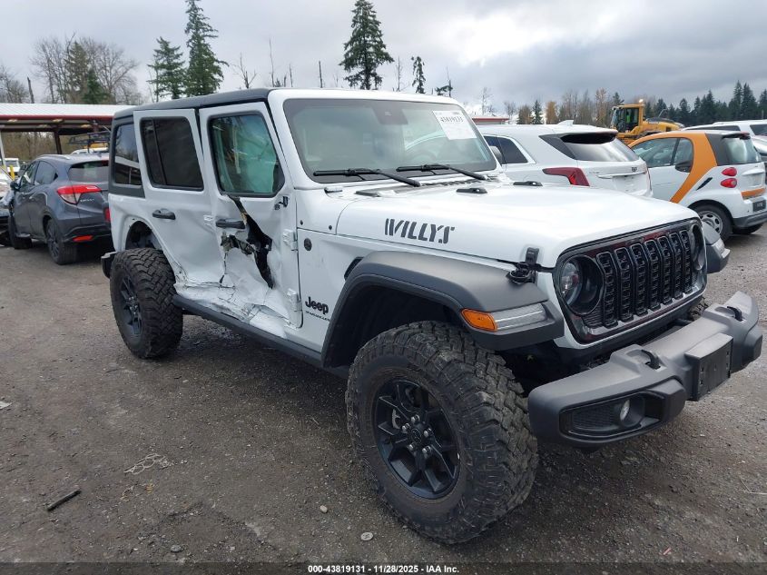 JEEP WRANGLER 4-DOOR WILLYS 4X4