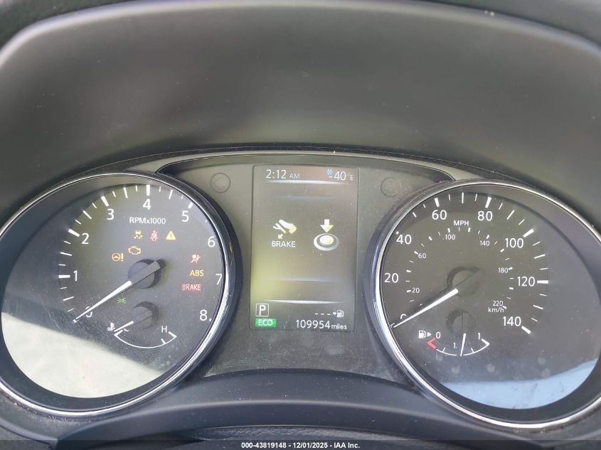 2017 Nissan Rogue Sv VIN: 5N1AT2MT7HC822358 Lot: 43819148