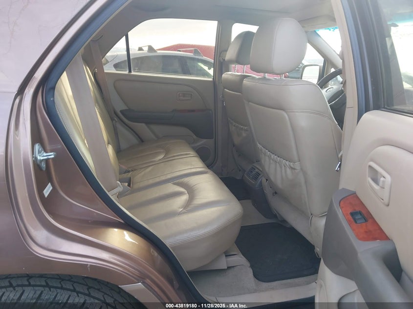 1999 Lexus Rx 300 VIN: JT6GF10U3X0027944 Lot: 43819180