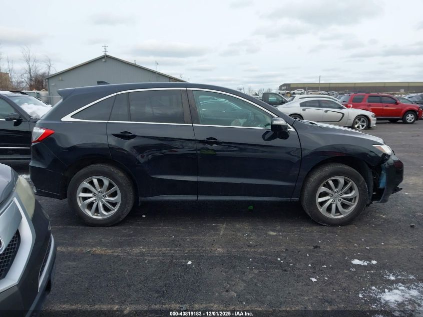 2016 Acura Rdx Technology Acurawatch Plus Packages/Technology Package VIN: 5J8TB4H58GL005262 Lot: 43819183