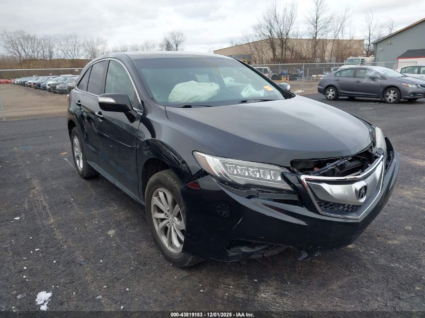 ACURA RDX TECHNOLOGY ACURAWATCH PLUS PACKAGES/TECHNOLOGY PACKAGE