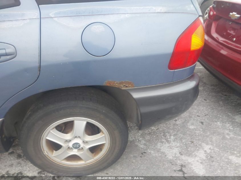 2003 Hyundai Santa Fe Gls/Lx VIN: KM8SC73D63U487446 Lot: 43819233