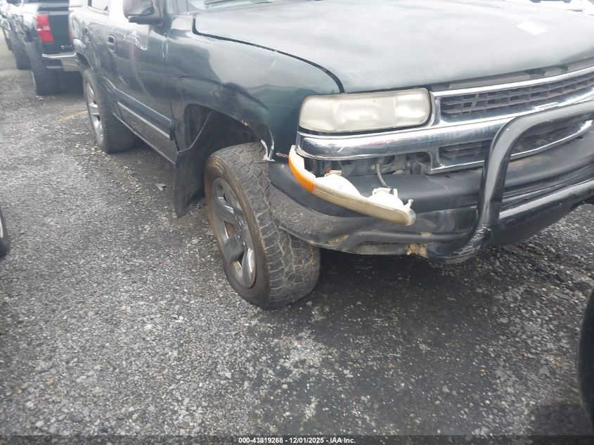 2001 Chevrolet Tahoe Ls VIN: 1GNEK13T01R150190 Lot: 43819268