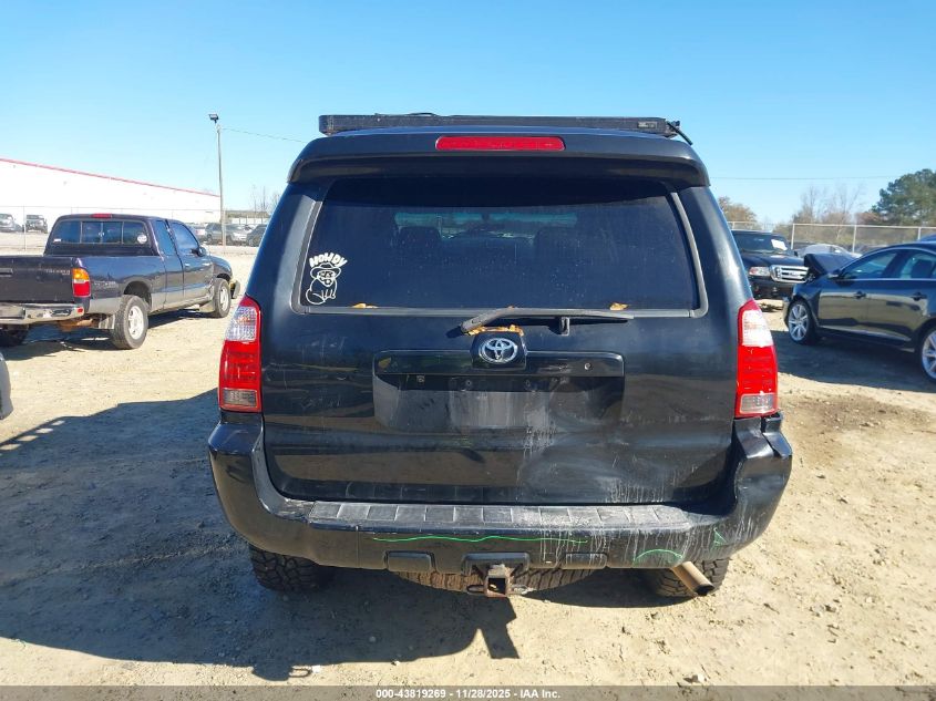 2006 Toyota 4Runner Sr5 Sport V8 VIN: JTEBT14R568031362 Lot: 43819269