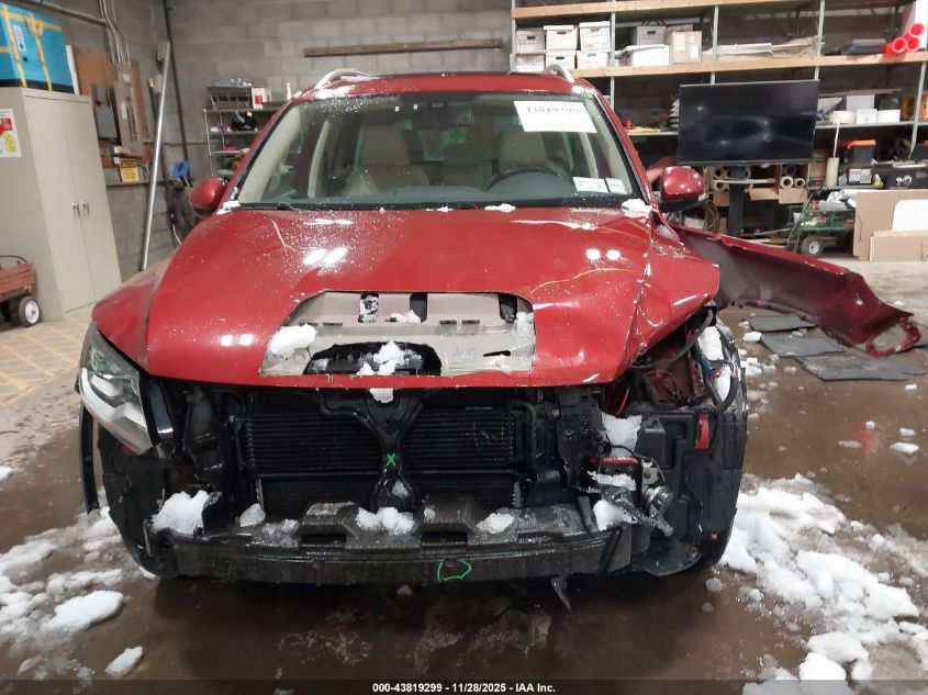 2016 Volkswagen Tiguan Se VIN: WVGBV7AX5GW052760 Lot: 43819299