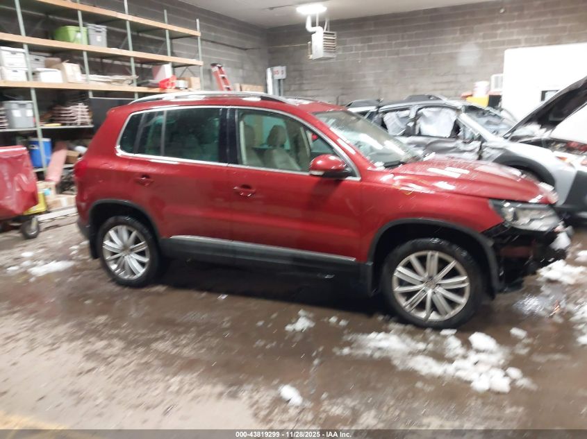 2016 Volkswagen Tiguan Se VIN: WVGBV7AX5GW052760 Lot: 43819299