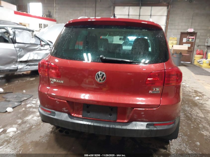 2016 Volkswagen Tiguan Se VIN: WVGBV7AX5GW052760 Lot: 43819299