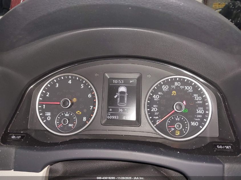 2016 Volkswagen Tiguan Se VIN: WVGBV7AX5GW052760 Lot: 43819299