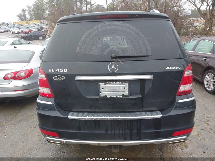 2012 Mercedes-Benz Gl 450 4Matic VIN: 4JGBF7BE2CA785687 Lot: 43819348