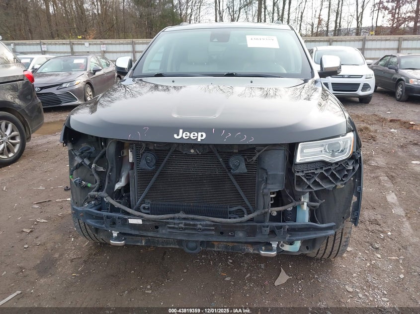 2015 Jeep Grand Cherokee Overland VIN: 1C4RJFCT8FC762691 Lot: 43819359