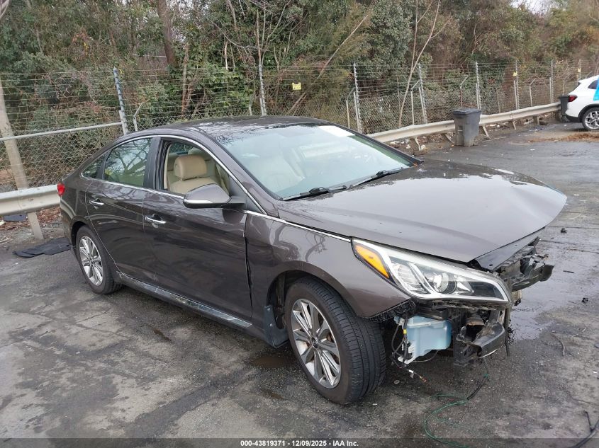 2017 Hyundai Sonata Limited VIN: 5NPE34AF4HH526878 Lot: 43819371