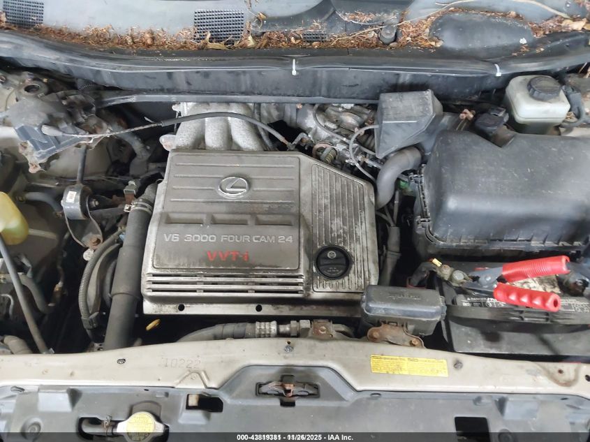 2002 Lexus Rx 300 VIN: JTJHF10U420286669 Lot: 43819381