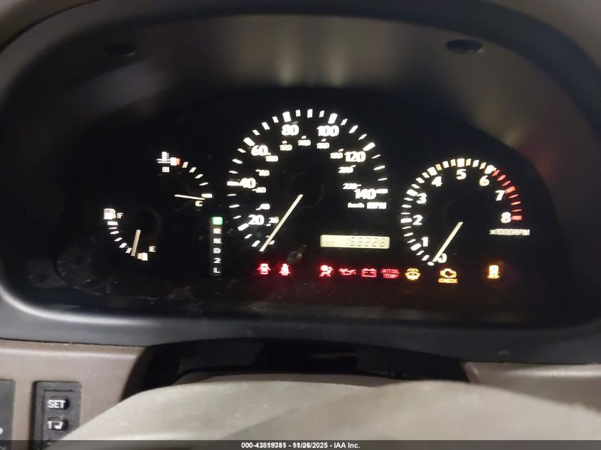 2002 Lexus Rx 300 VIN: JTJHF10U420286669 Lot: 43819381