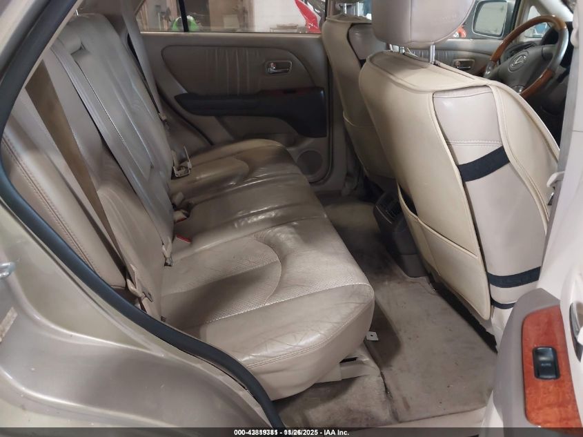 2002 Lexus Rx 300 VIN: JTJHF10U420286669 Lot: 43819381