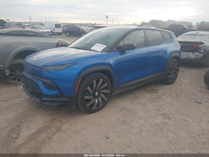 Vin: vcf1ebu27pg007199, lot: 44314883, fisker ocean extreme 20232