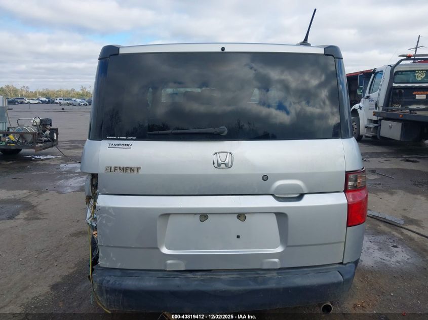 2006 Honda Element Ex-P VIN: 5J6YH287X6L000369 Lot: 43819412
