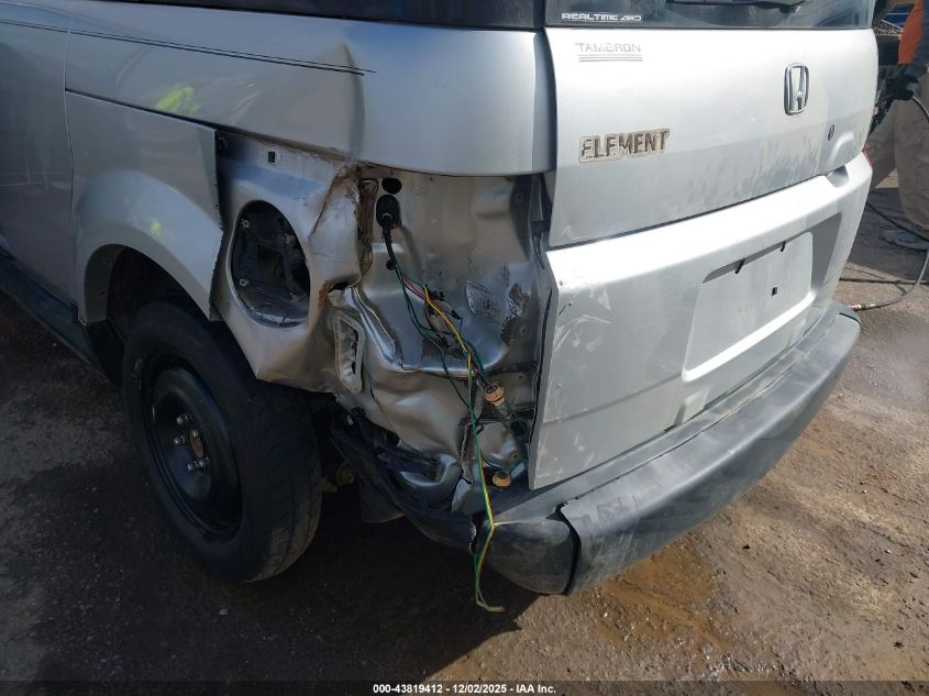 2006 Honda Element Ex-P VIN: 5J6YH287X6L000369 Lot: 43819412