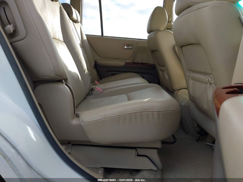 2006 Toyota Highlander Hybrid Limited V6 VIN: JTEDW21A060005870 Lot: 43819453