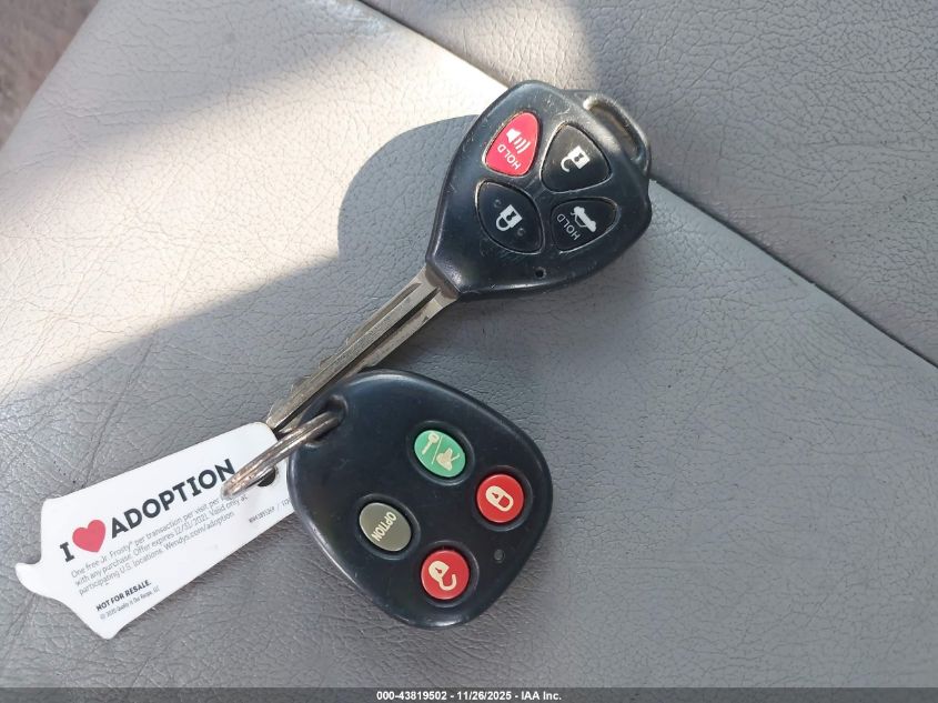 2007 Toyota Camry Le VIN: JTNBE46K873072594 Lot: 43819502