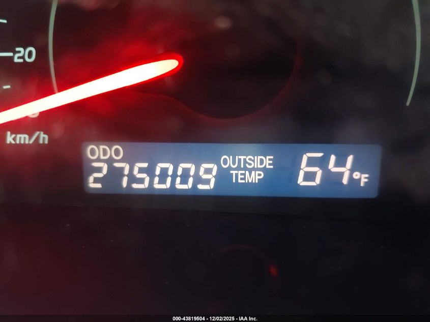 2007 Toyota Camry Le V6 VIN: 4T1BK46K77U522559 Lot: 43819504