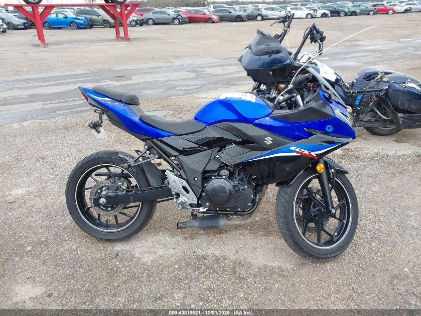 2020 Suzuki Gsx250R M/Zm/Za VIN: LC6DN11A8L1100261 Lot: 43819521