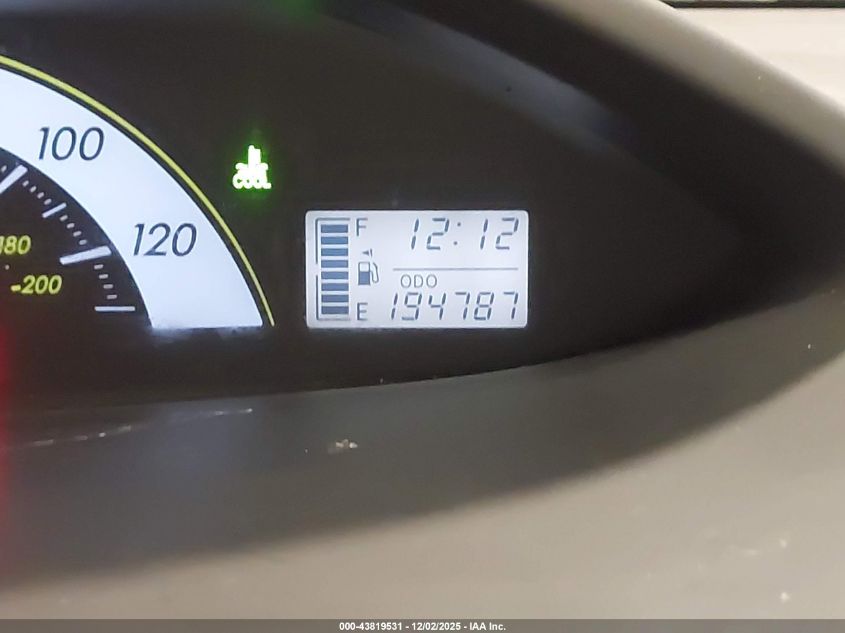 2008 Toyota Yaris VIN: JTDBT923681193871 Lot: 43819531