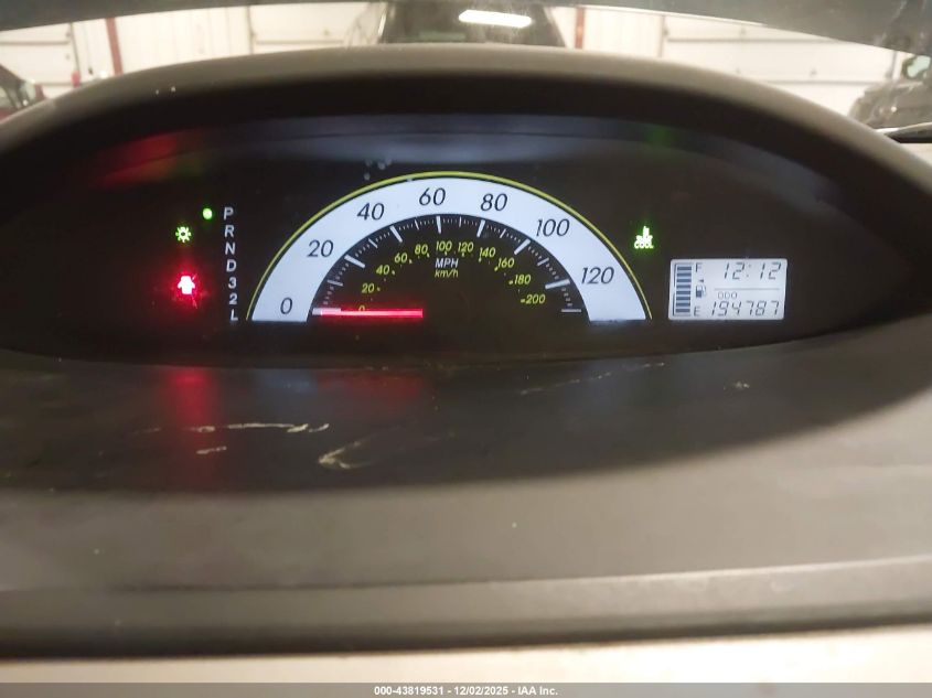 2008 Toyota Yaris VIN: JTDBT923681193871 Lot: 43819531